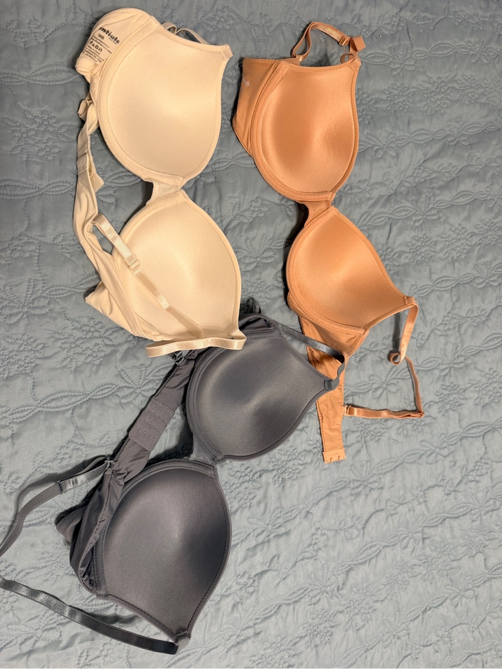 3 Rene Rofe Padded Convertible Bras - Picture 4 of 5
